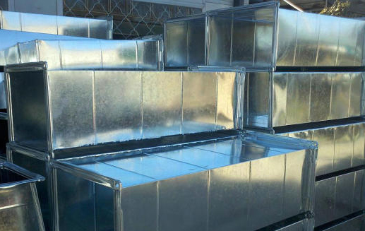 白鐵鍍鋅板共板法蘭風管